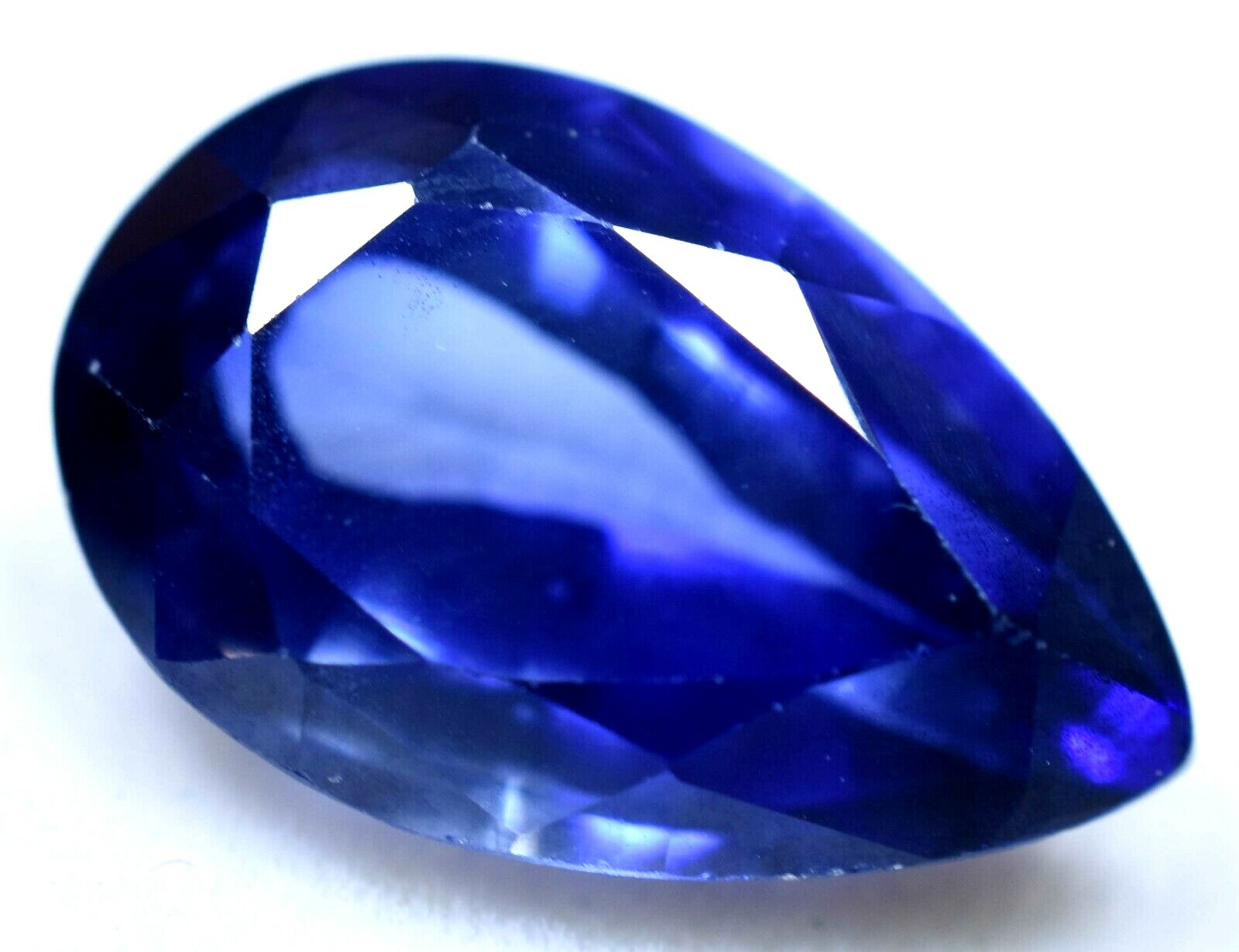 4.75 CT Natural california Benitoite GGL Certified Top Quality Pear Cut Gemstone