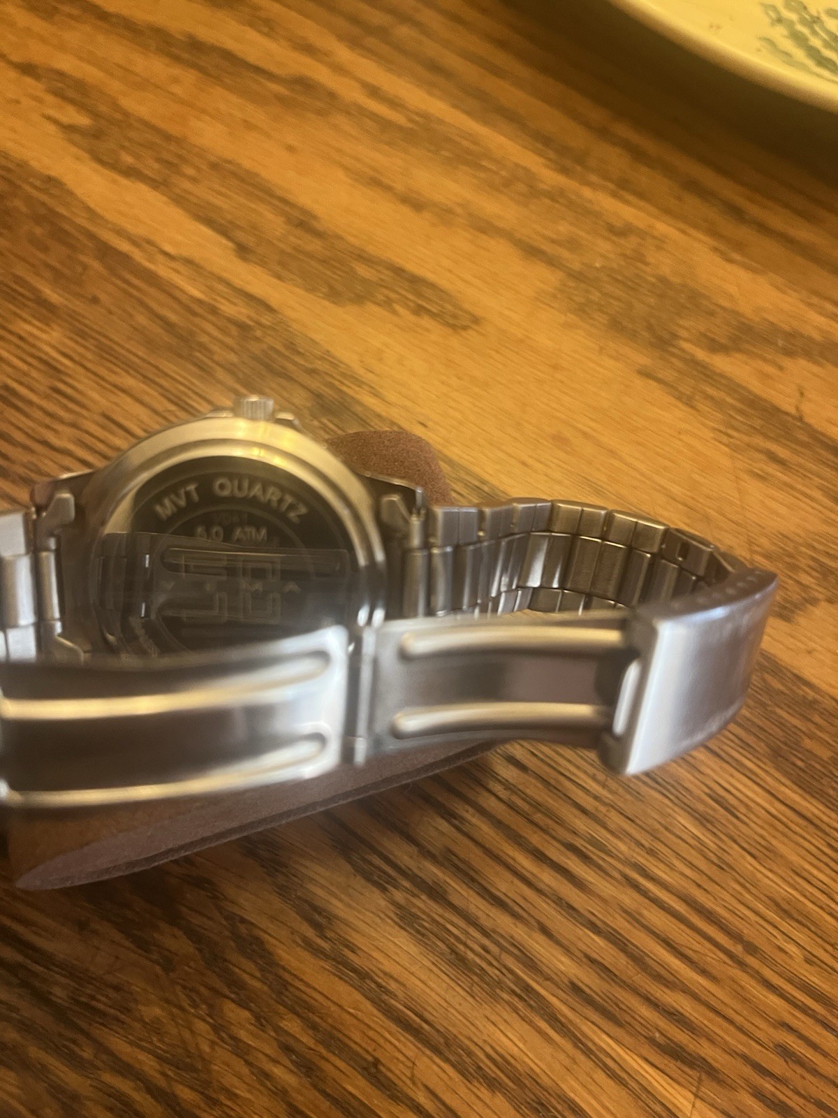 Yema 50th Anniversary Analog-Digital Stainless Steel Watch White Dial 50m Rare