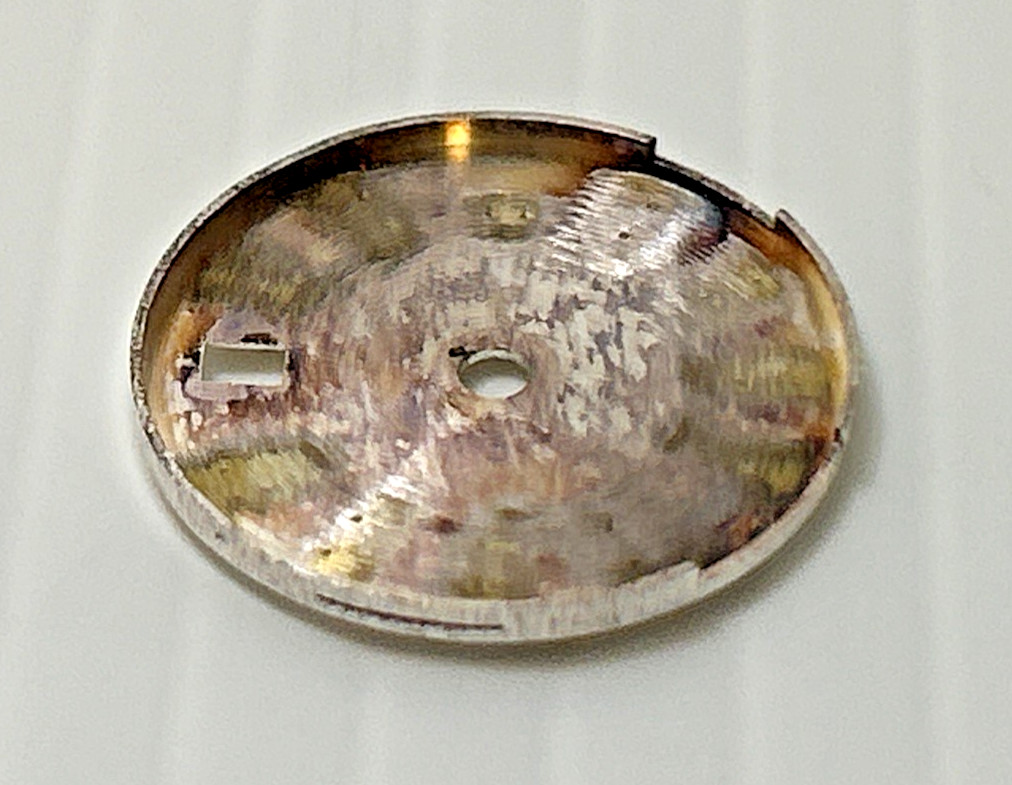 Genuine Rolex Ladies Datejust 26mm Silver Quickset Watch Dial