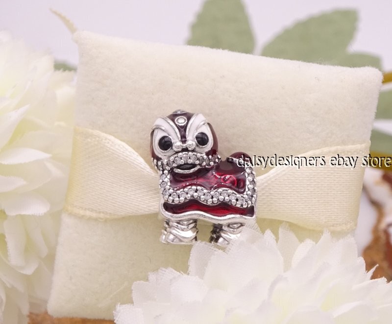 New Pandora Asia Exclusive Lion Dance Charm 799439C00 Retired