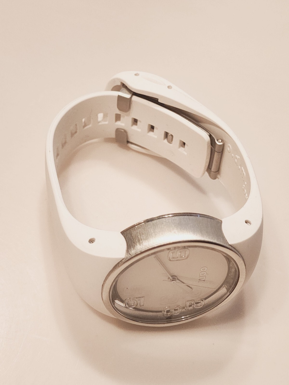 ODM Blink Analog Watch WHITE DD131-02 ** RUNNING **