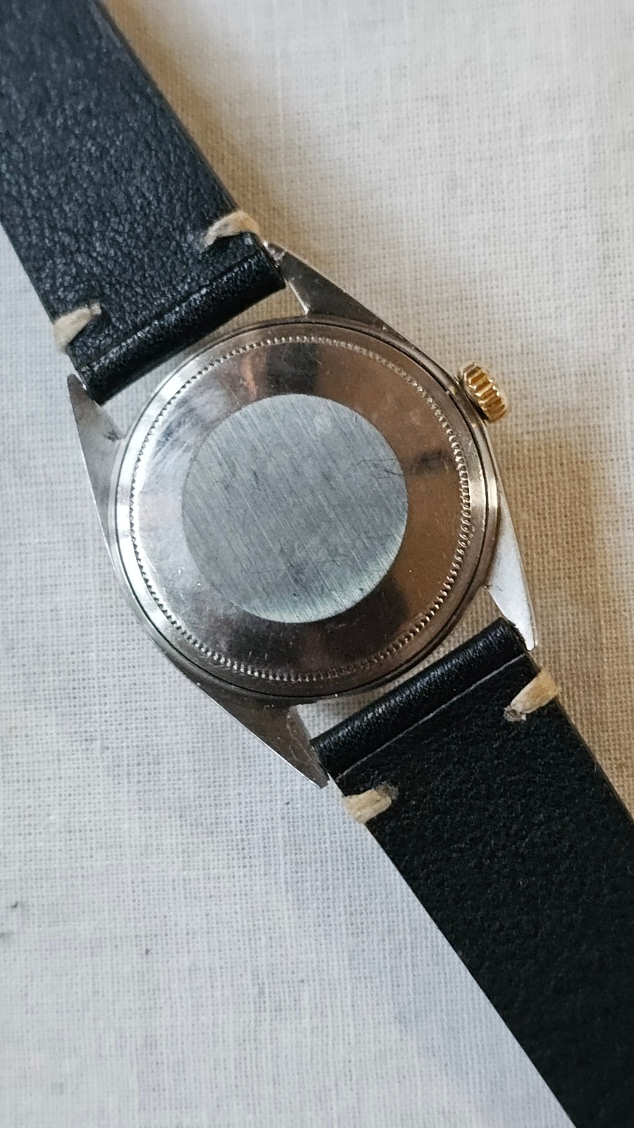 Rolex Datejust 1601 Blue Pie-Pan Dial Two-Tone Men’s Automatic Watch 1974