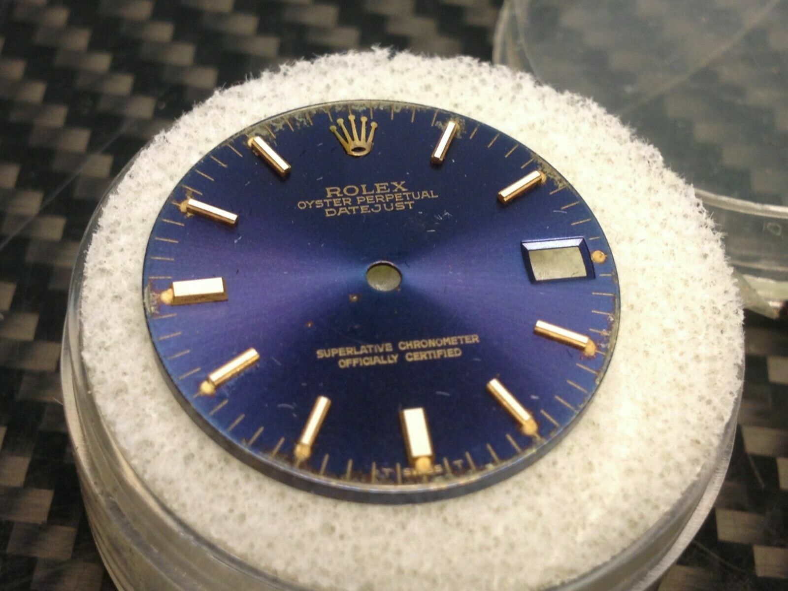 4 Ladies Rolex Oyster Perpetual Date Slate Blue, Gold, Champagne Watch Face