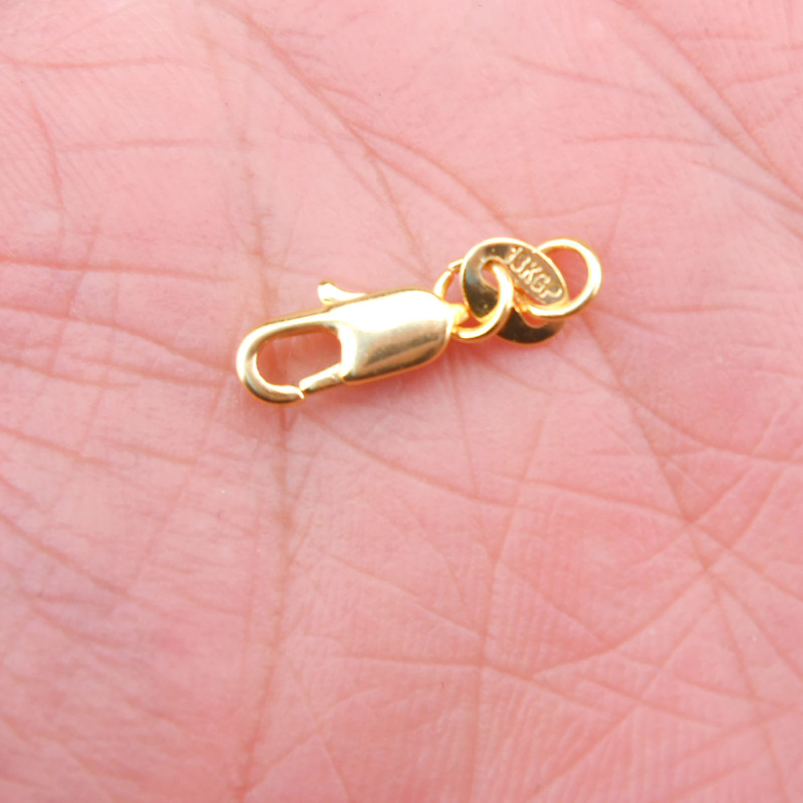 Wholesale 20-50PCS Jewelry Findings 18K Yellow Gold Filled GF Lobster Clasps