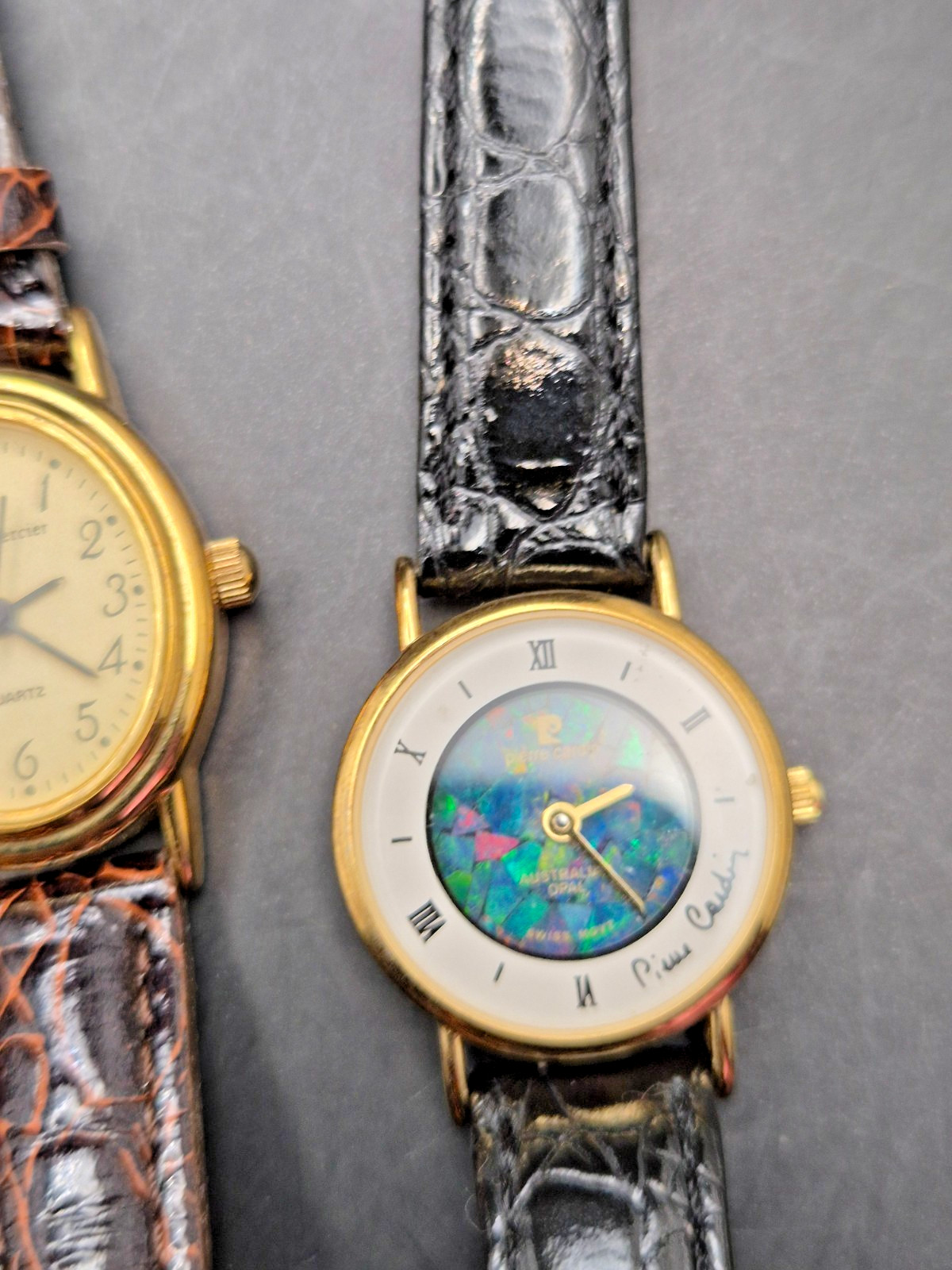 Job Lot Bundle 5x Vintage & Later Women’s Gold Tone Two Strap Watches-WORKING