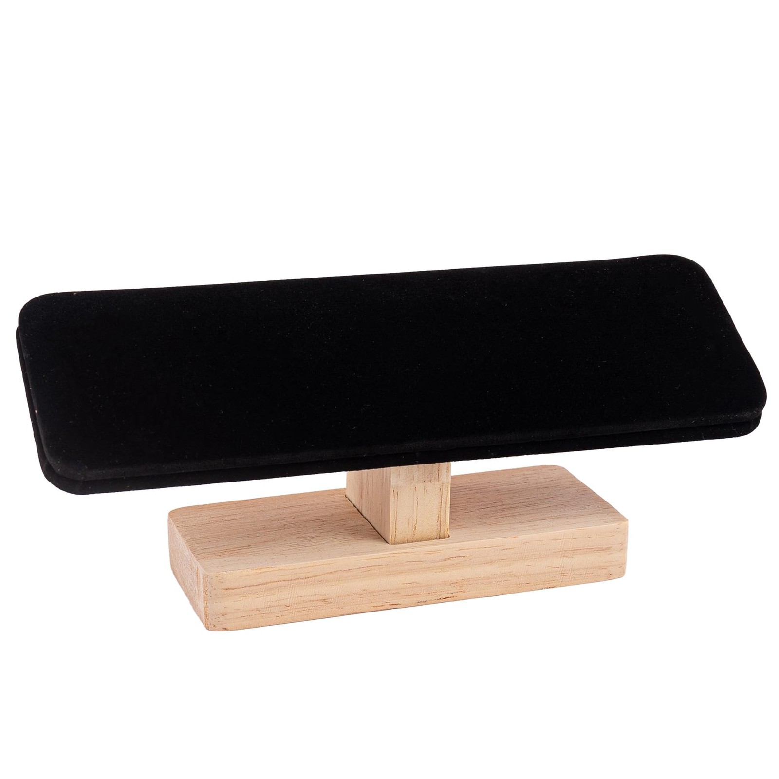Framendino, Wooden Watch Display Stand T-Bar Jewelry Organizer Holder for Men…