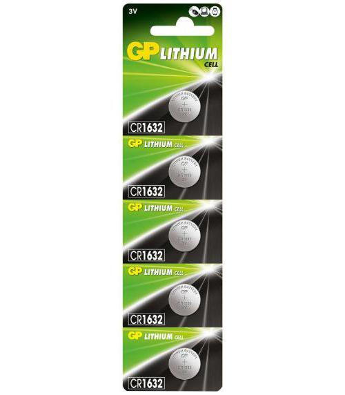CR1632 Lithium Button Cell 3V Batteries 5 Pack – GP BATTERIES