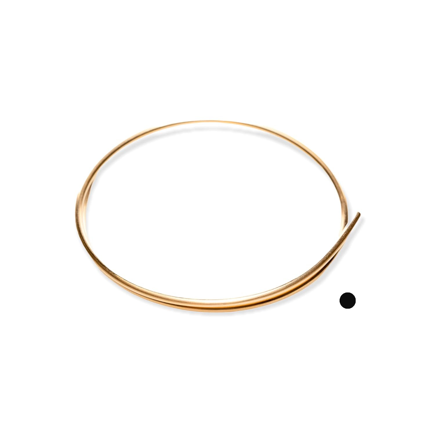 12 Gauge, 14/20 Yellow Gold Filled Wire Dead Soft 14K Gold Filled Made in USA