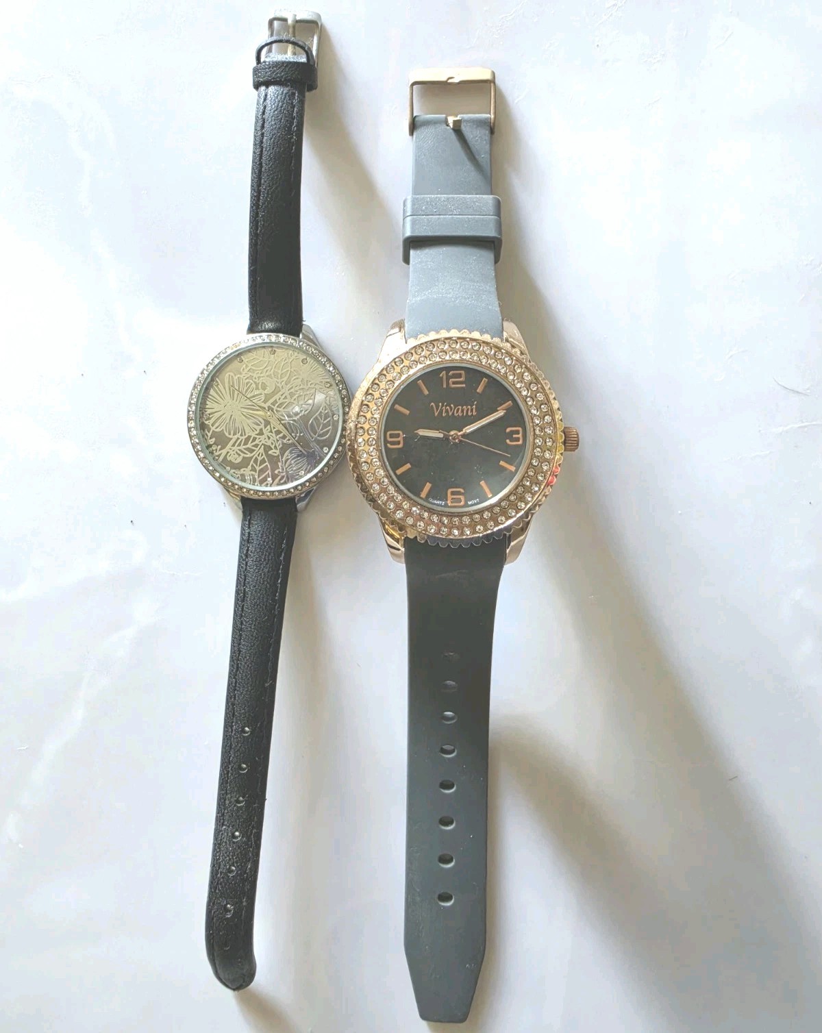 Vivani Women’s Quartz Analog Wristwatch 12-Hour Dial Round Fixed Bezel