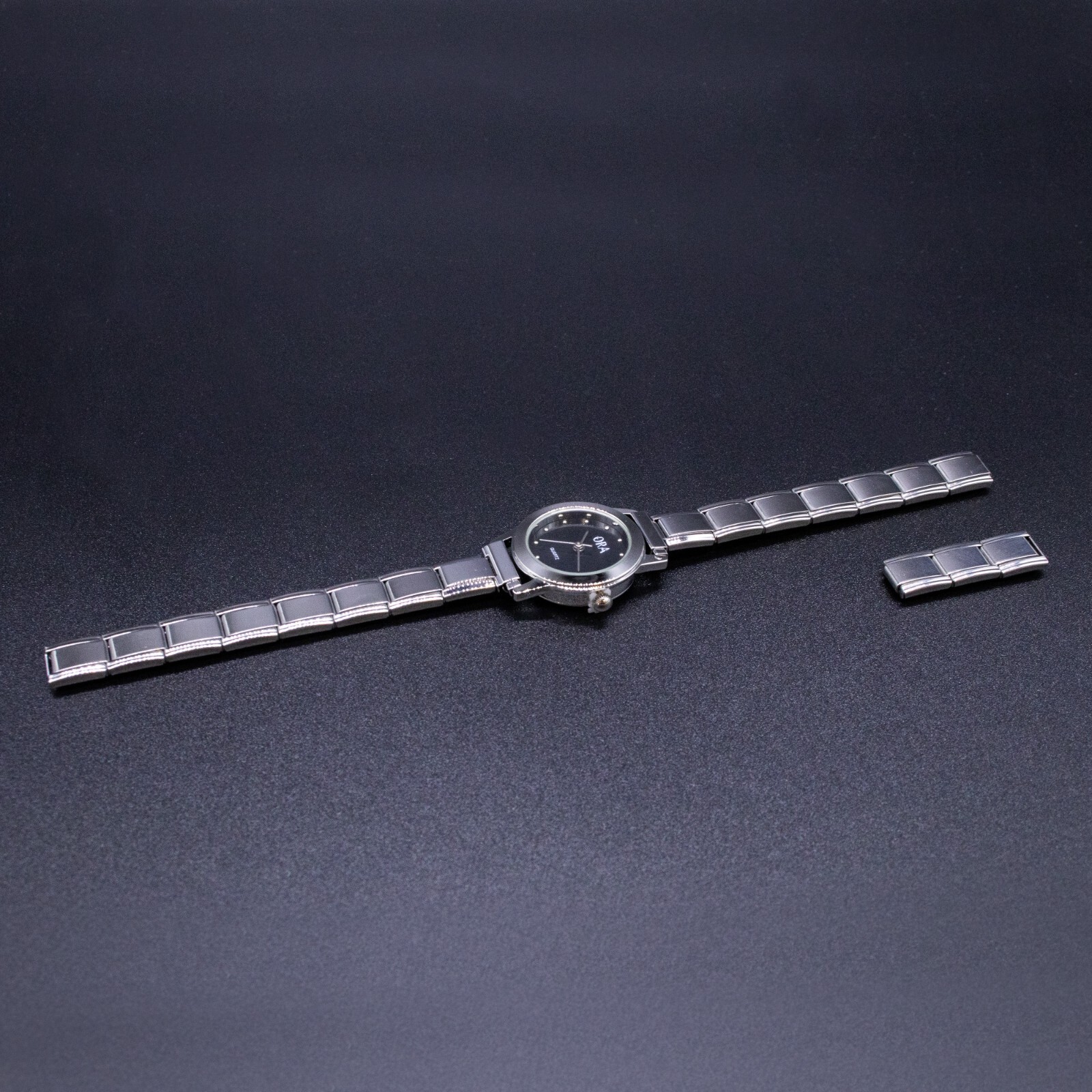Fablinks Italian Charm Bracelet Watch, 316 Stainless Steel Dlinq Charms Watches