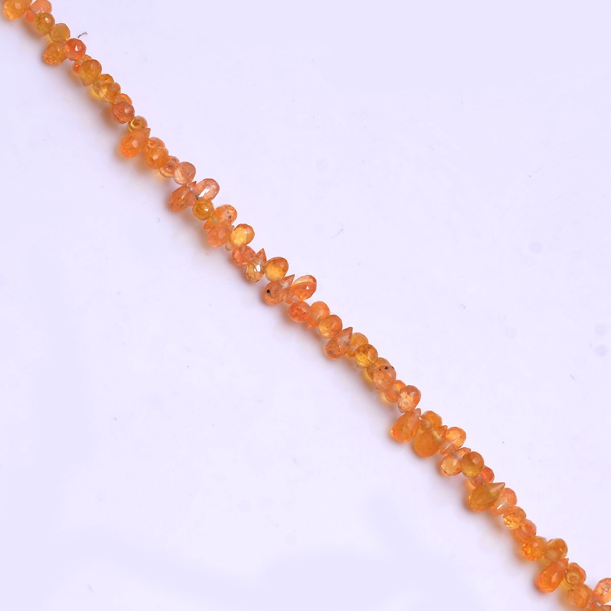 125 Pcs Natural Yellow Sapphire 3mm-4mm Drilled Briolettes Loose Gemstones Lot