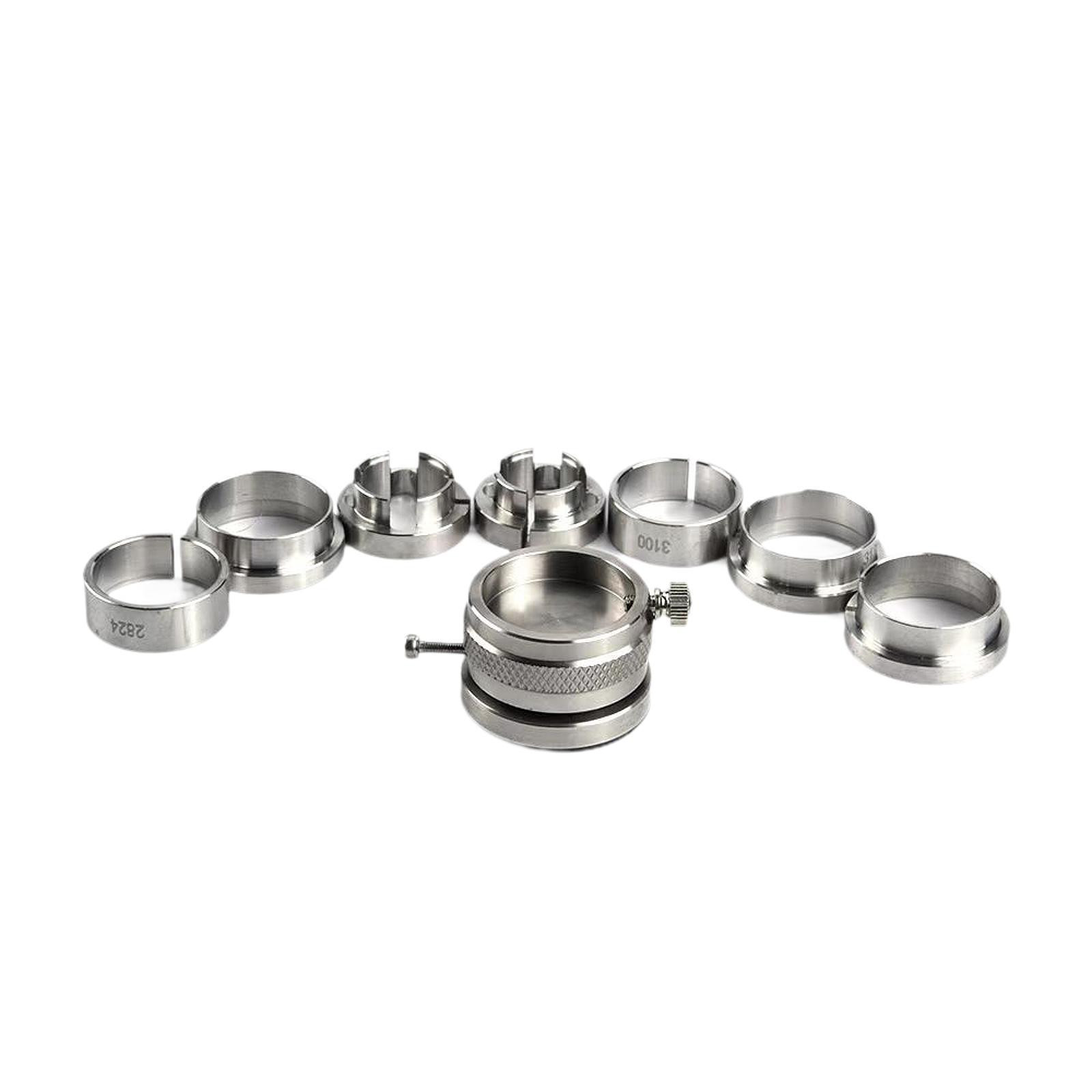 Watch Movement Holder Set Rotatable Base Watch Movement Support Base Stainless