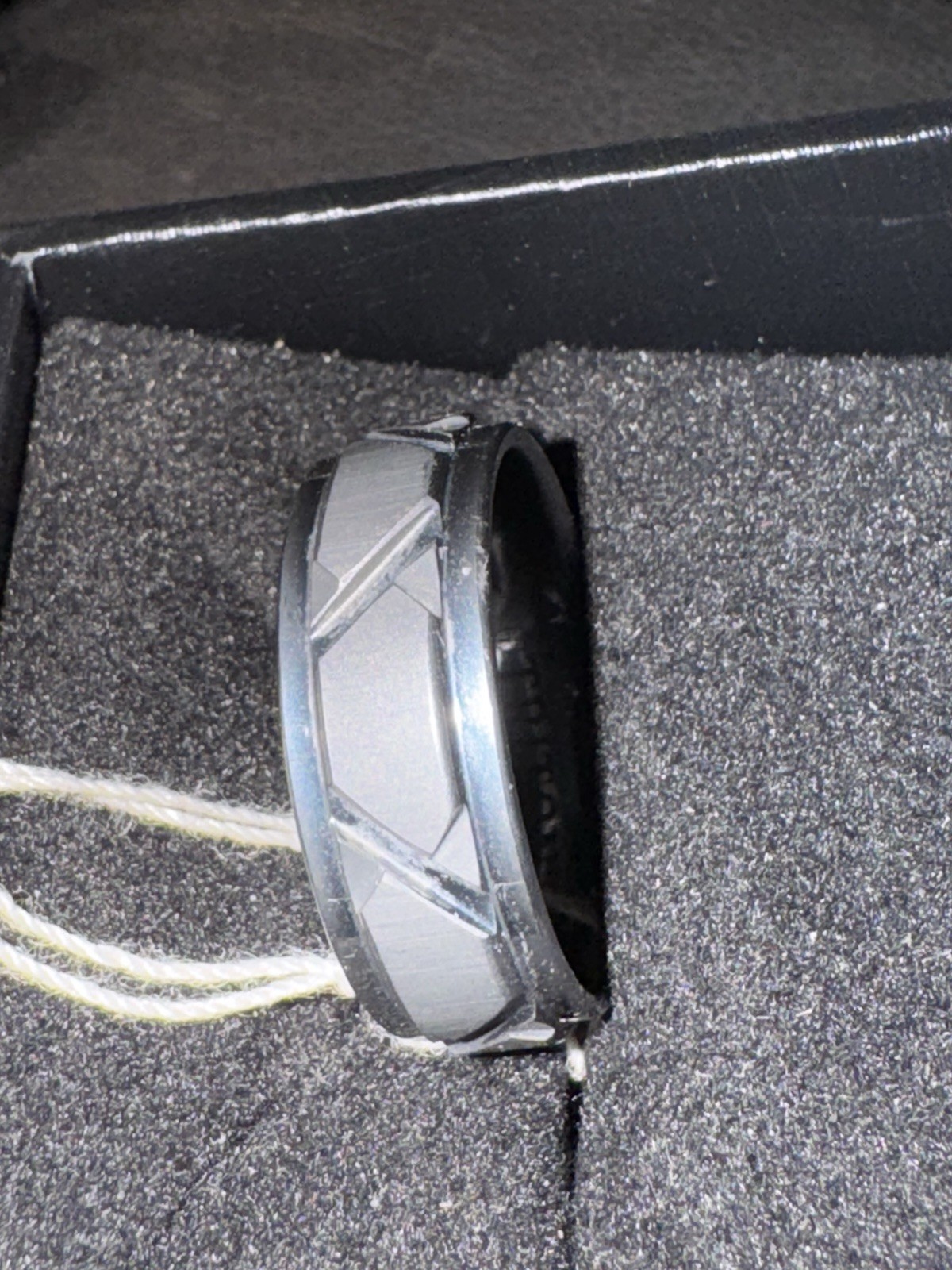 Triton Tungsten Carbide Men’s Wedding Band