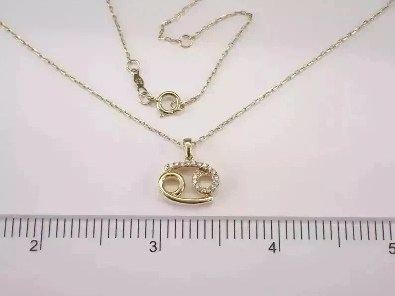 1.90Ct Round Real Moissanite Women’s Beauty Pendant 14K Yellow Gold Plated