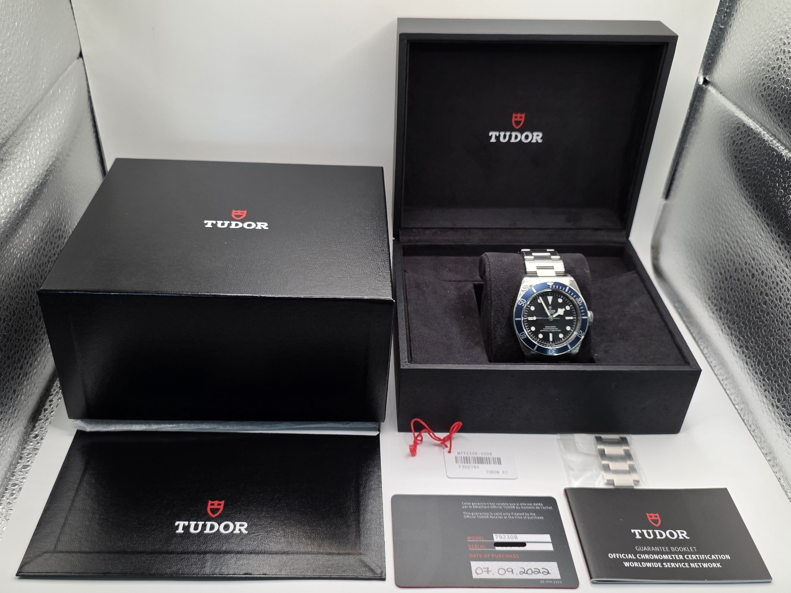 Tudor Black Bay Heritage 41 Automatic, Steel Band – Full Set