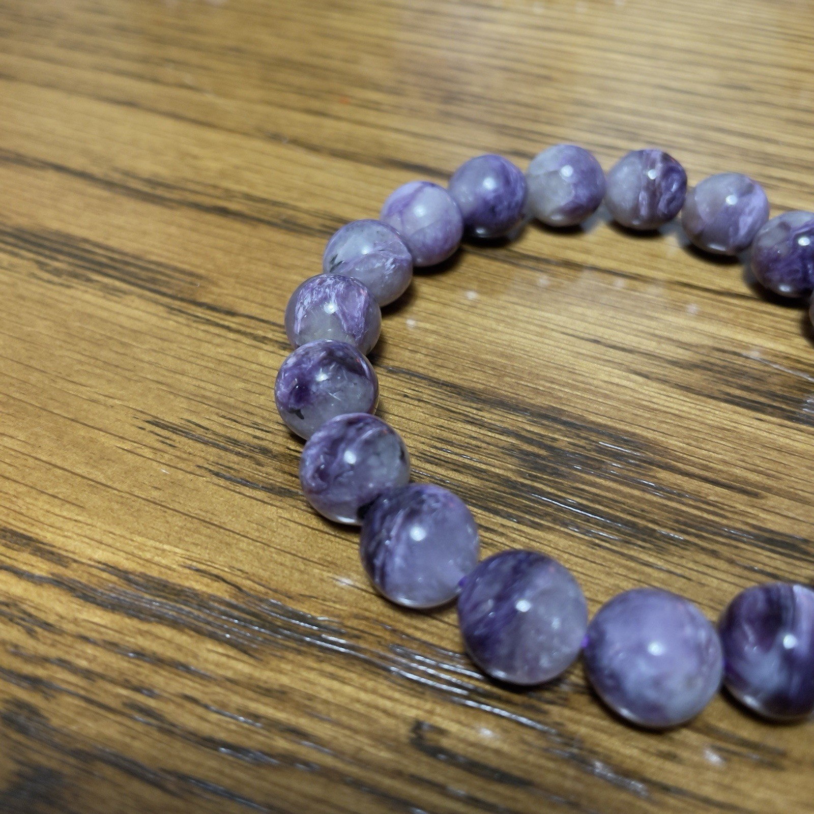 Natural Top Quality Russia Charoite Bracelet 10mm Free Shipping Women’s Jewelry