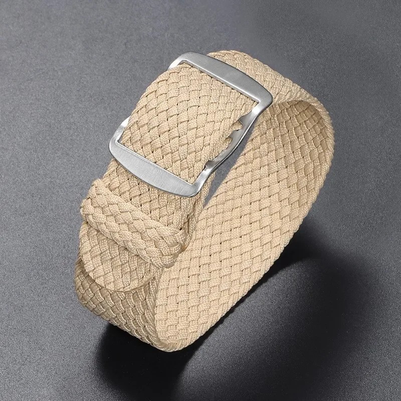 High Quality Breathable Nylon Canvas Watch Band Strap 14/16/18/20/22mm Universal