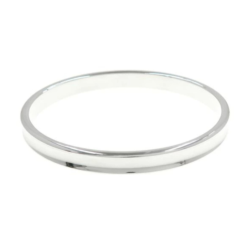 Tiffany & Co. 1837 Bangle Bracelet 7.3″ Silver 925 Auth #3372