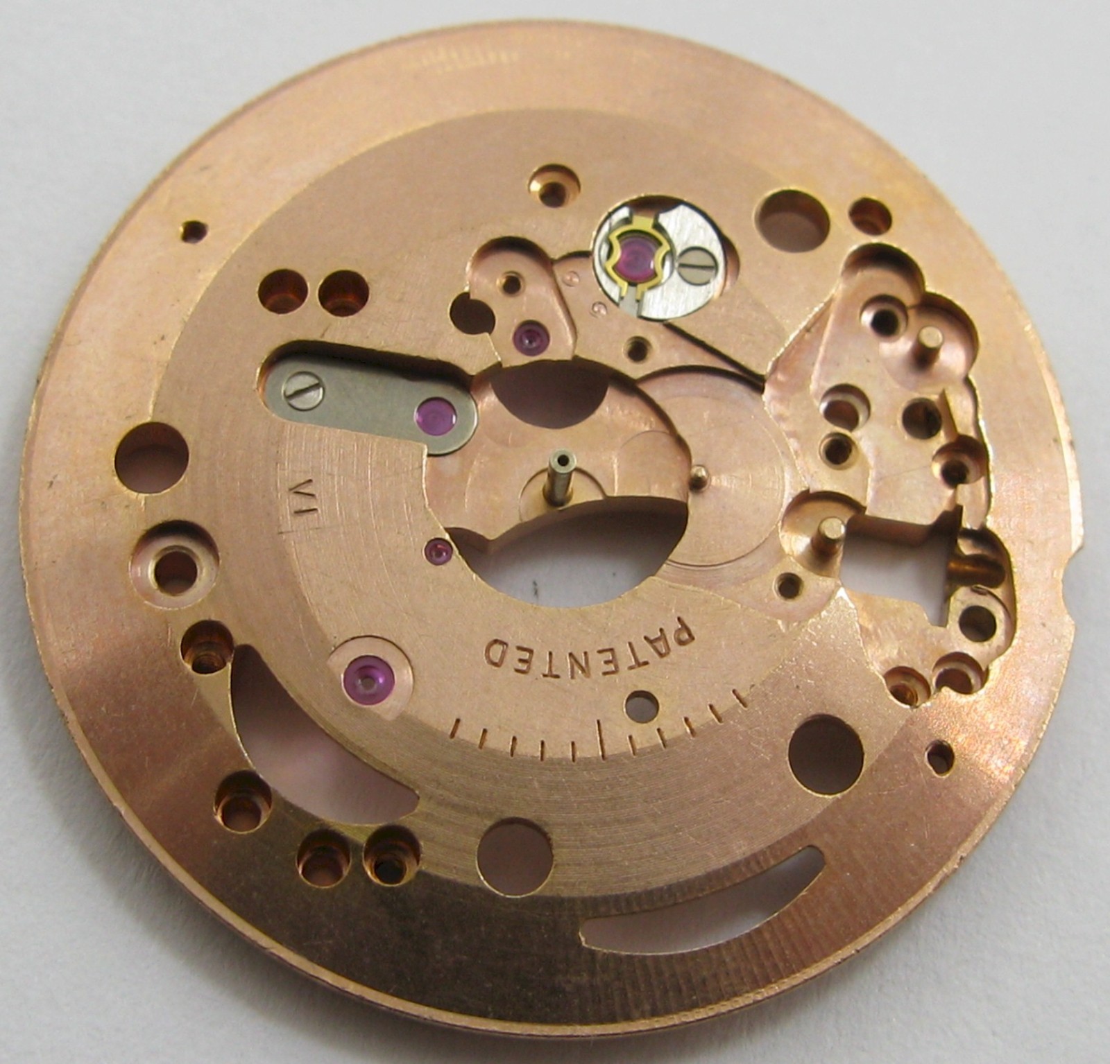 Eta 2451 no calendar … watch part #100 main plate