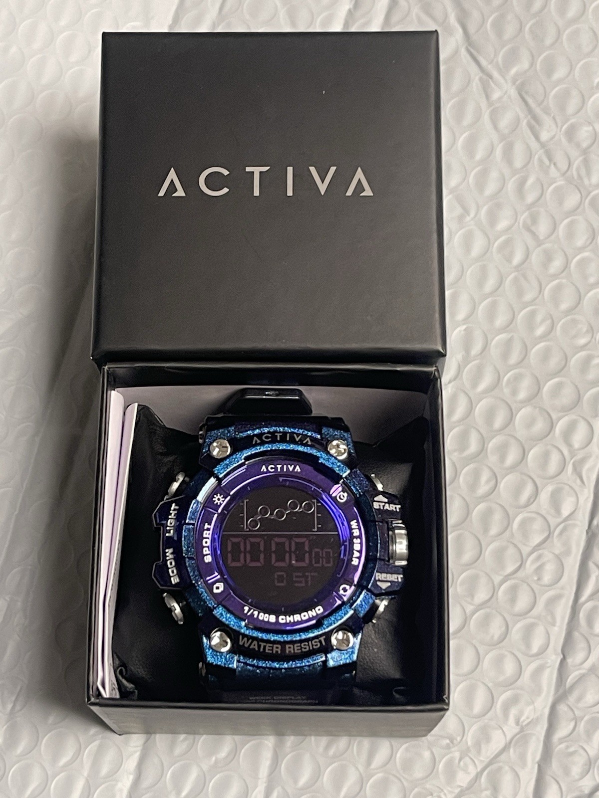 – Activa X InvictaDigital Unisex Watch – 50mm,Iridescent, Purple new