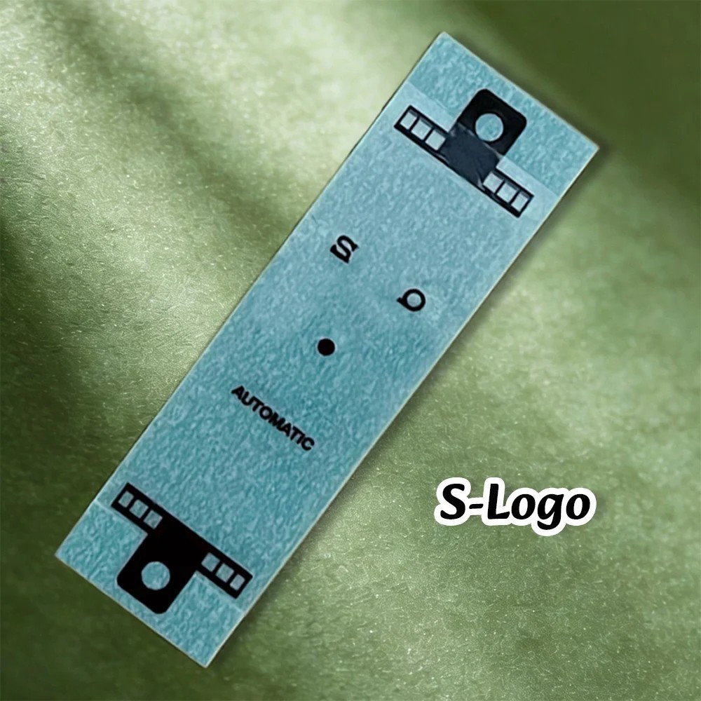 Watch Dial 3D Metal Logo Sticker 27-30mm Flat Dial Mod Accessories 4 Colors