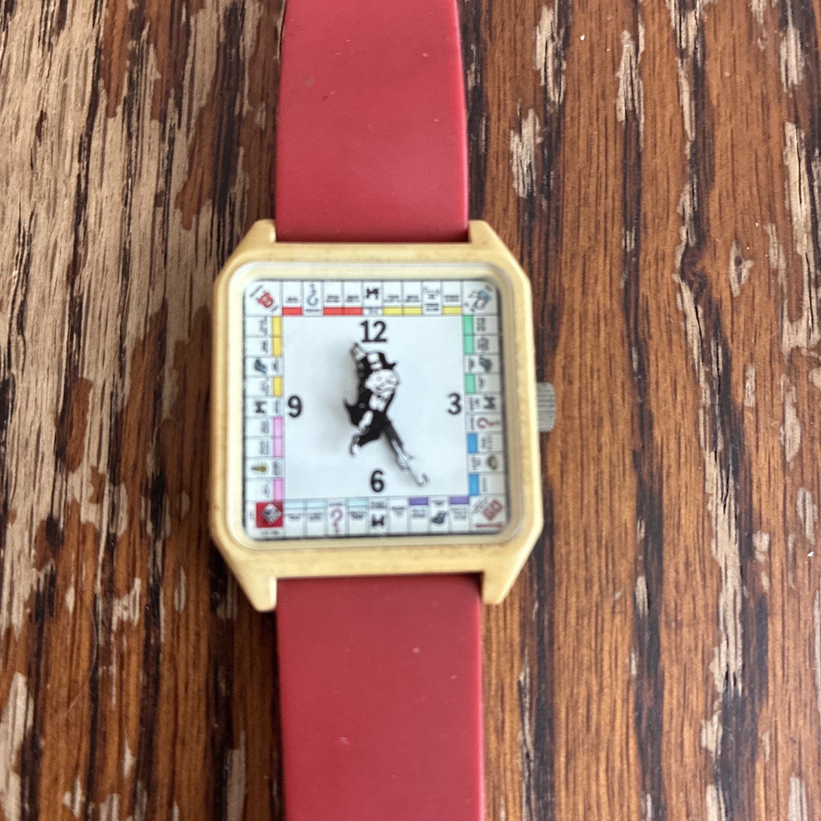 AJ35 Rare Sekonda Monopoly Vintage Unisex Quartz Watch 1980s Untested Sold As Is