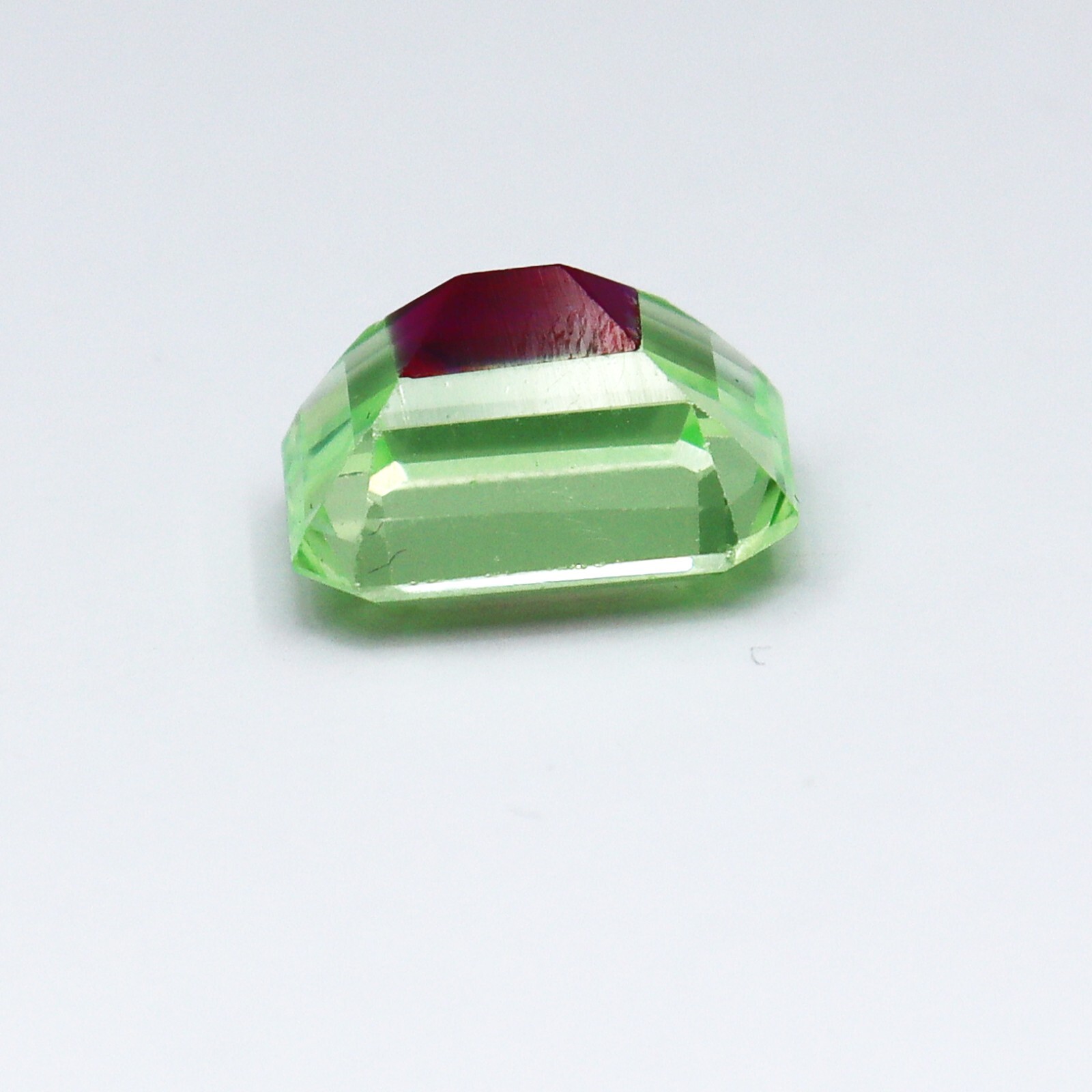 Natural Bi-Color Pitambari Sapphire Emerald 10-12CT Loose Certified Gemstone