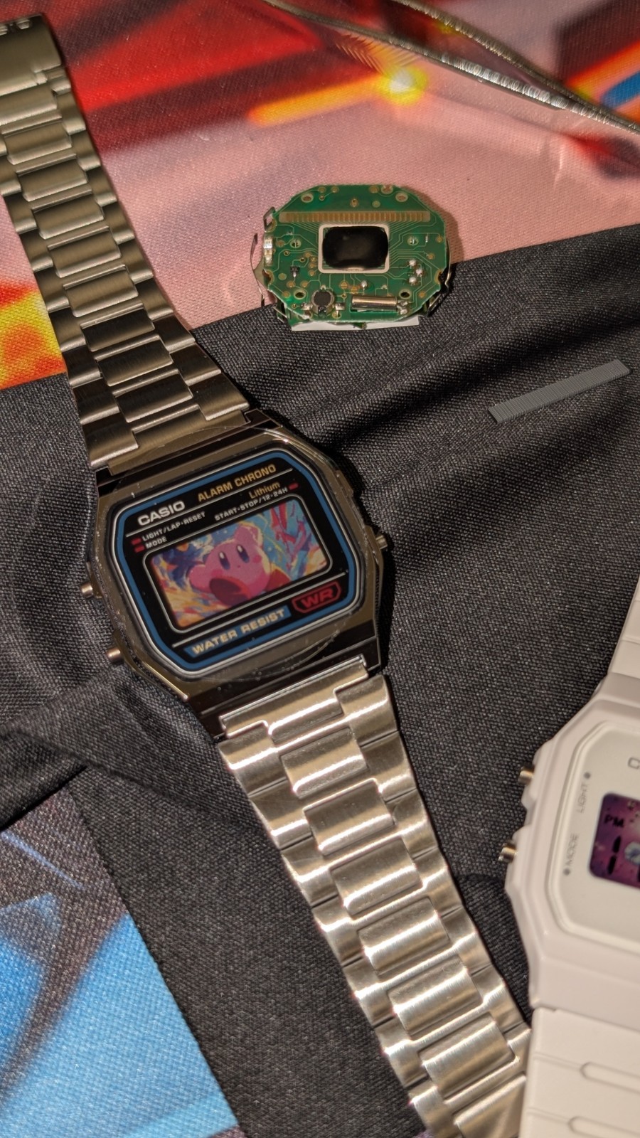 Nostalgic Kirby Casio Watch Mod