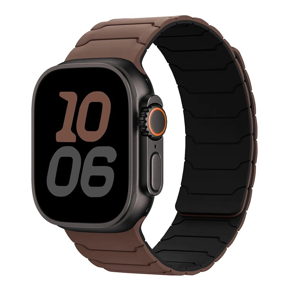 Magnetic Strap For iWatch Ultra 2 Series 10 9 8 7 SE 6 5 Silicone iWatch Band