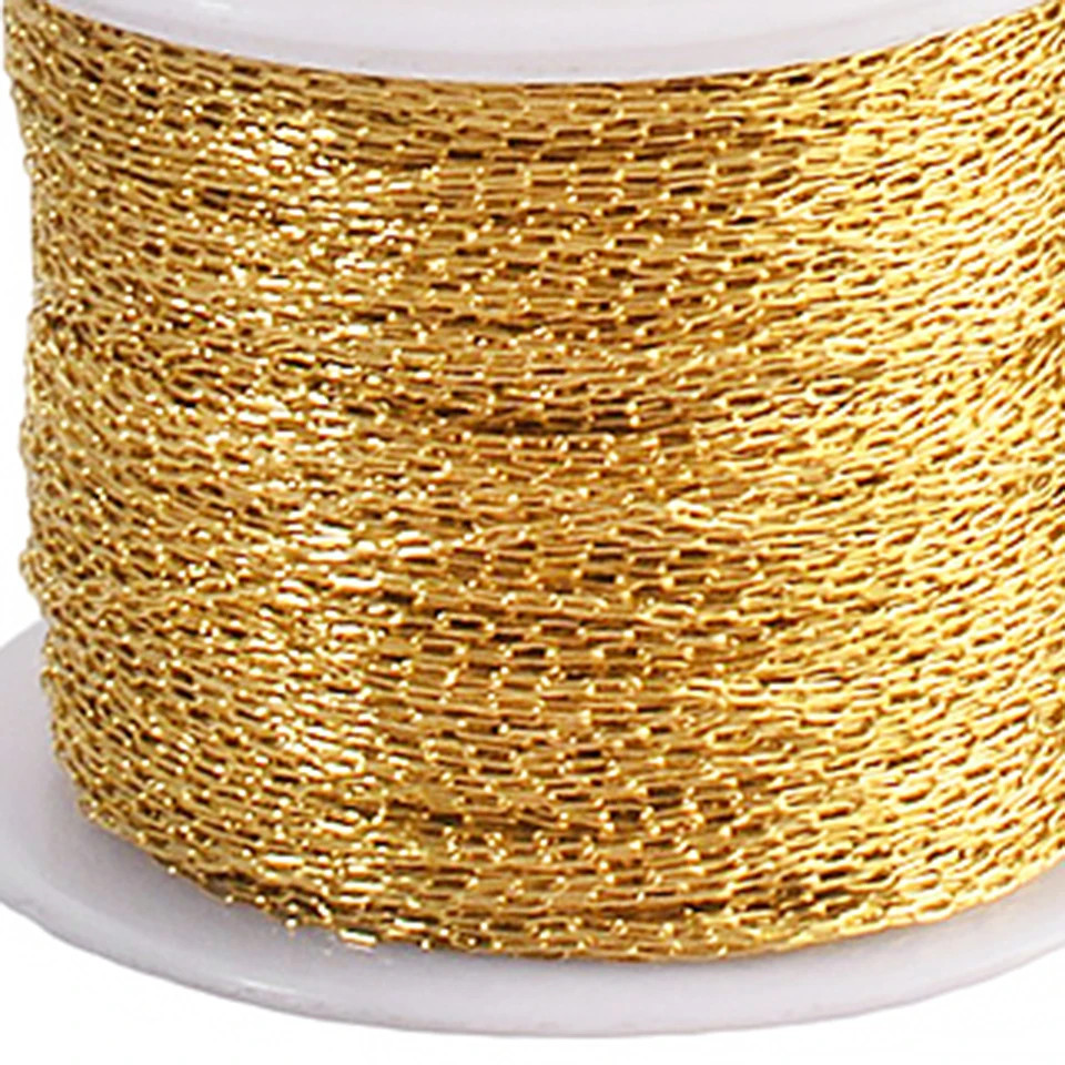 Thin Cable Chain Stainless Steel Beading Link DIY Necklace Making Jewelry