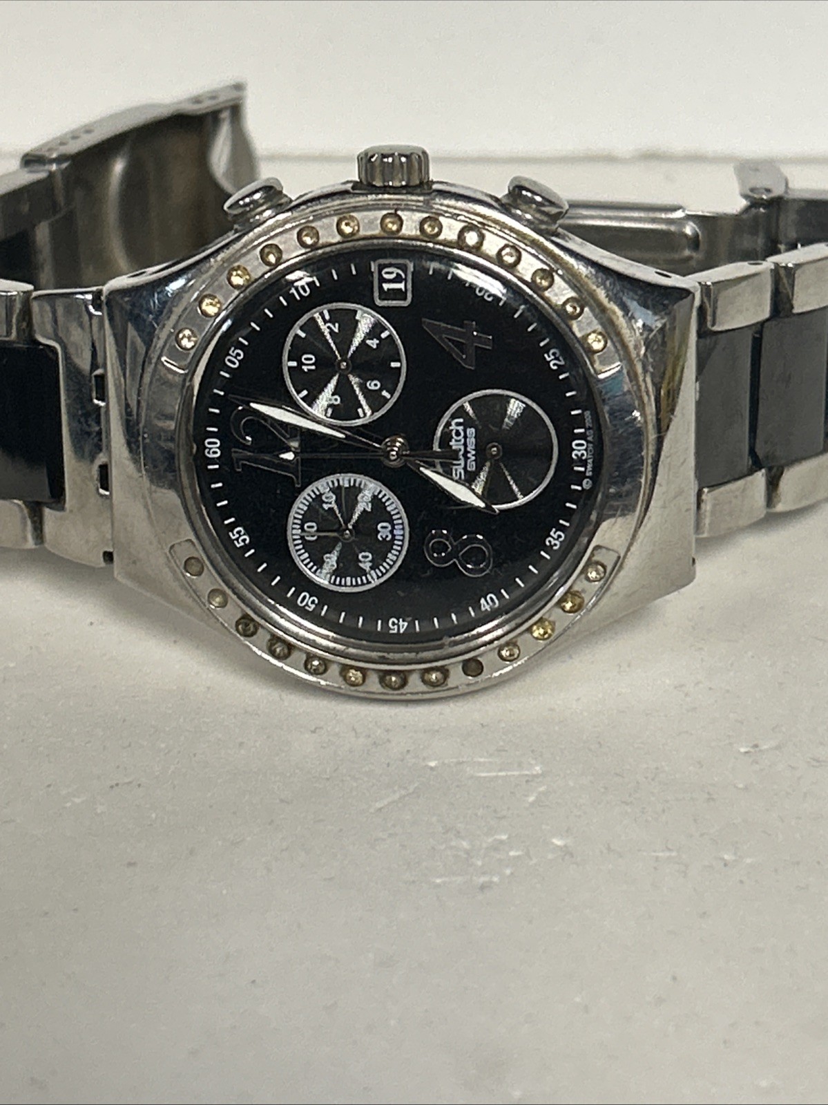 SWATCH CHRONOGRAPH HERRENUHR AG 2006 QUARZ