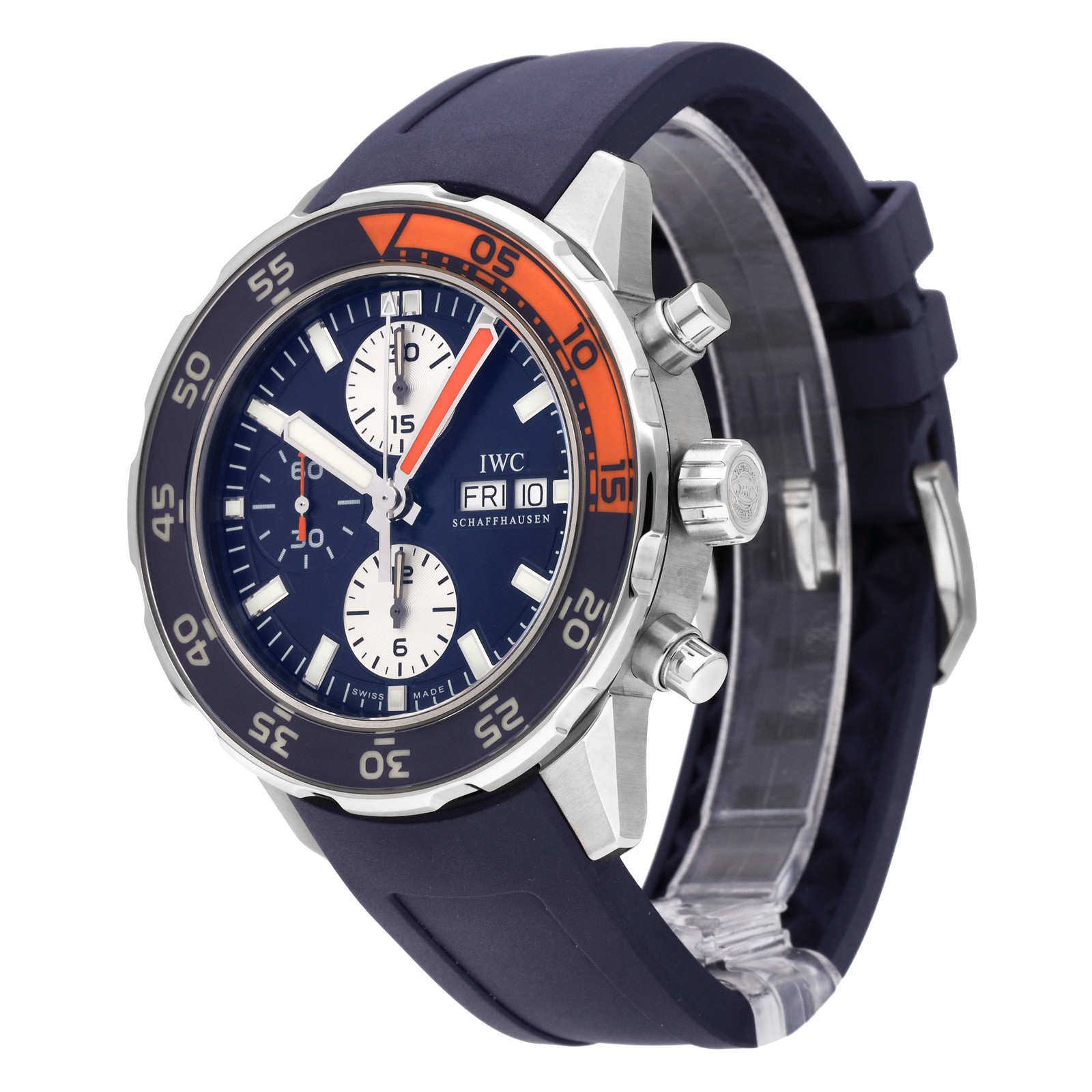 IWC Aquatimer Chronograph Blue Dial 44mm Automatic Men’s Watch IW376704