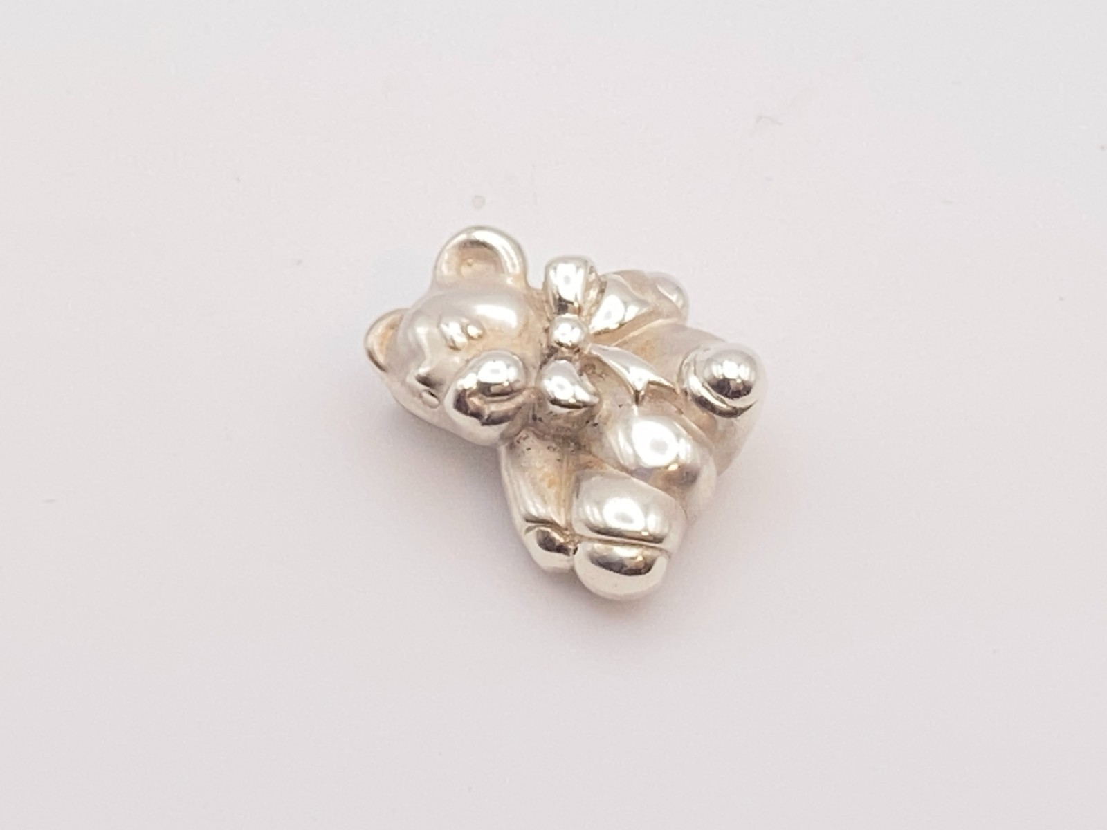 Tiffany & Co. Teddy Bear Necklace Silver 6.4g No Chain