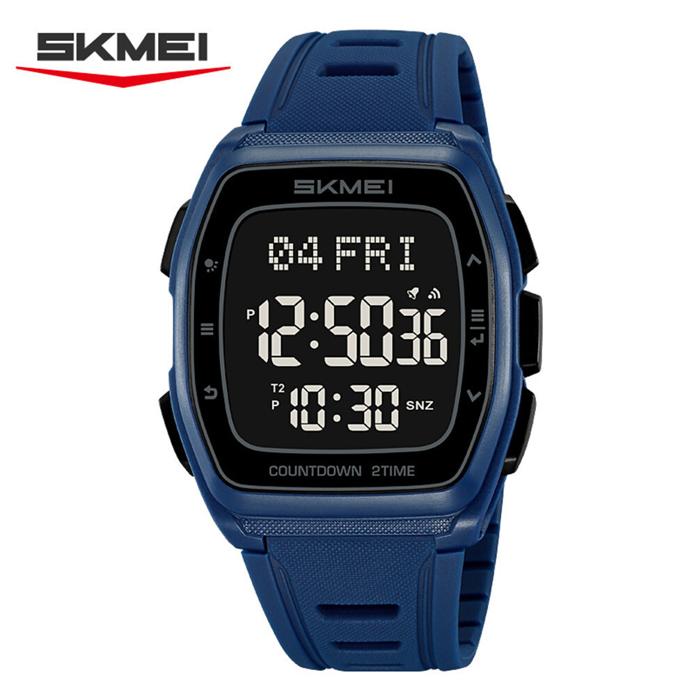 SKMEI Men Watch Countdown Stopwatch Fashion Boys Digital Wristwatch Sport Watch