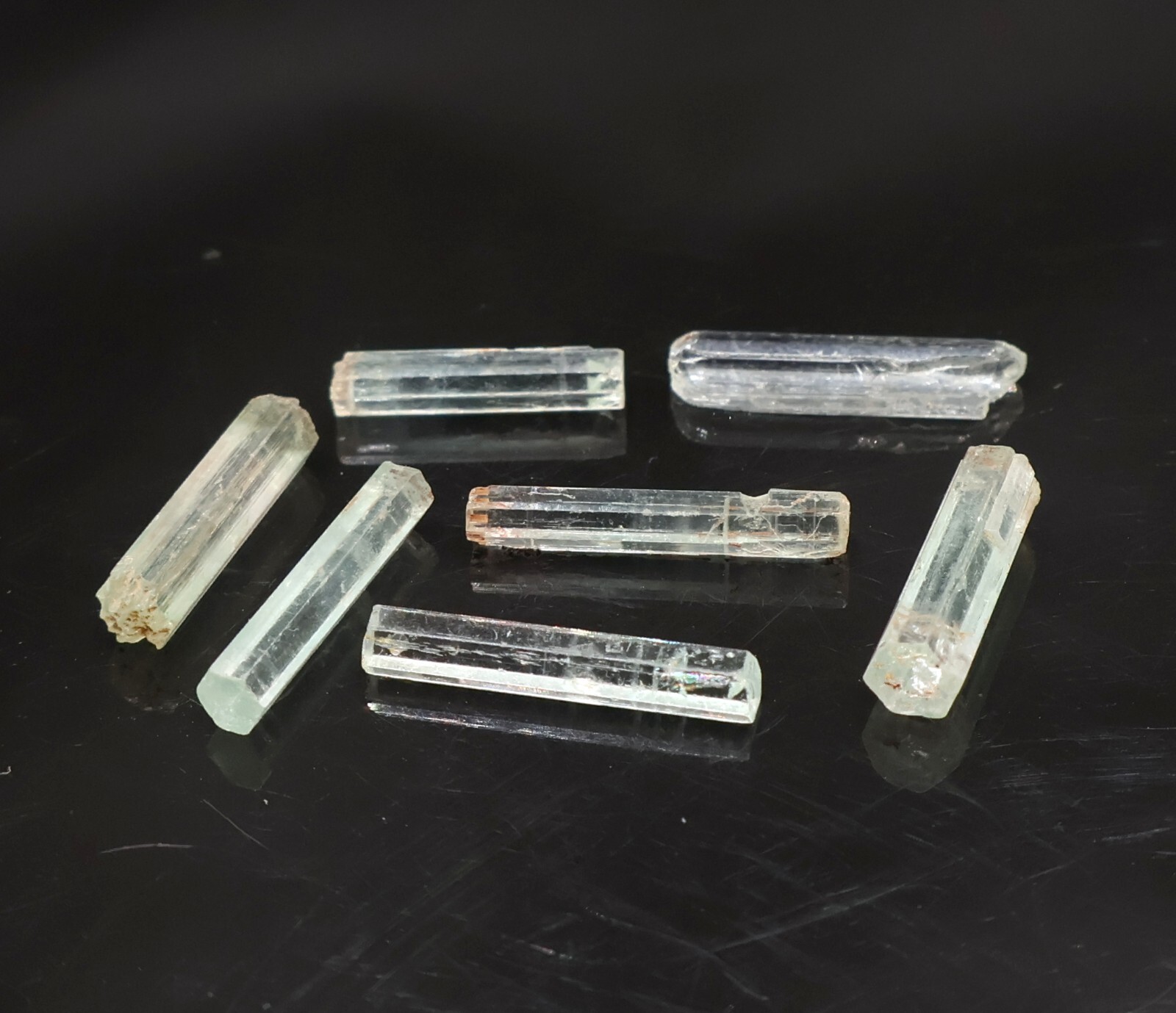 Raw Blue Aquamarine Pencil Rough Lot, March Birthstone, Blue Aquamarine Rough