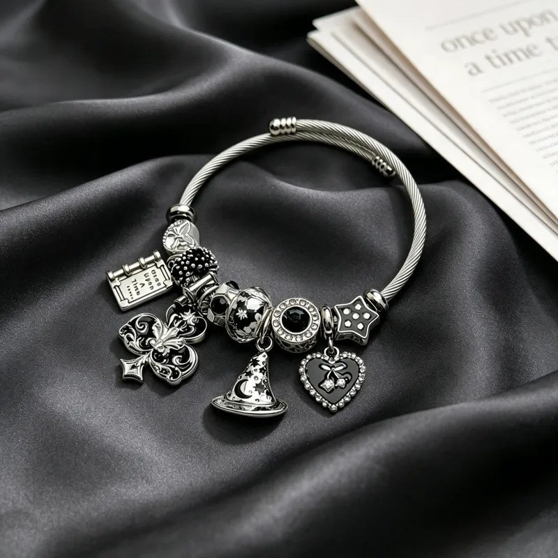 Magic Hat Stainless Steel Bracelet For Women new design and style fast shipping