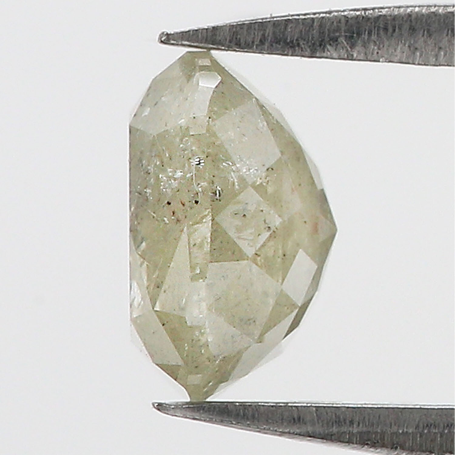 1.44 CT Natural Loose Cushion Shape Diamond 6.40 MM Grey Color Diamond QL6437