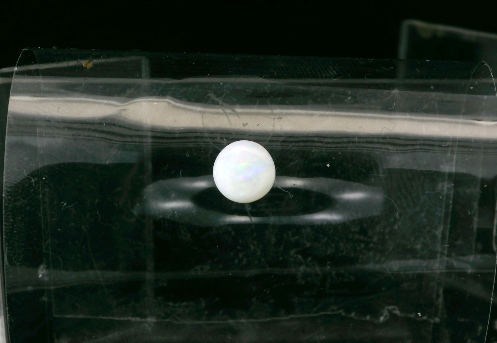 0.57ct Round Shape Genuine Natural Ethiopian Cabochon Opal 6 x 6 mm