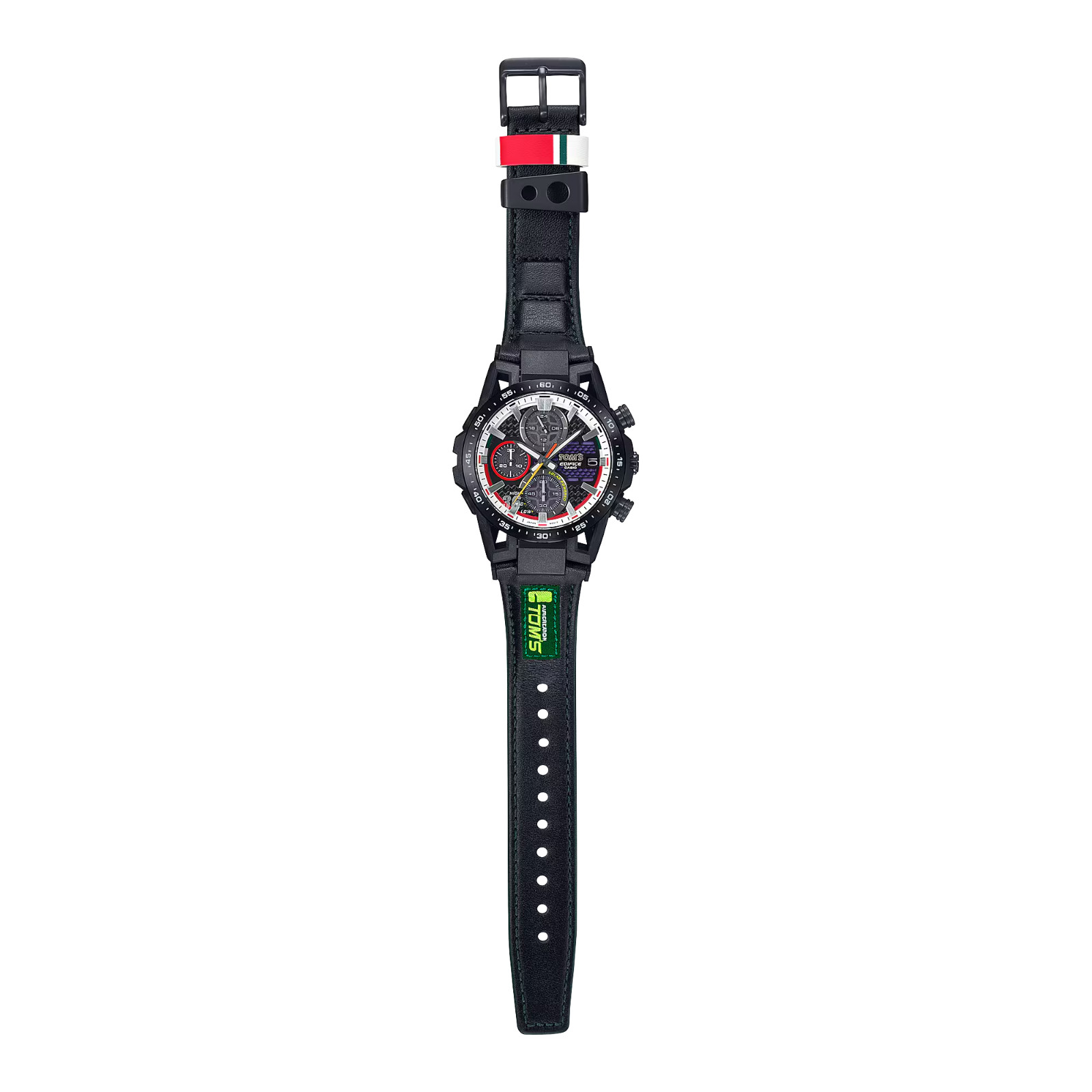 Casio Edifice SOSPENSIONE TOMS 50TH ANNIV Black IP Lmtd Edtn Watch EFSS641TMS-1A