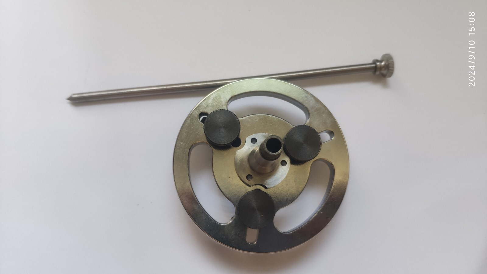 3 Jaw Face Plate Disk Chuck Fits 8.0mm Watchmaker Lathe New 1pc