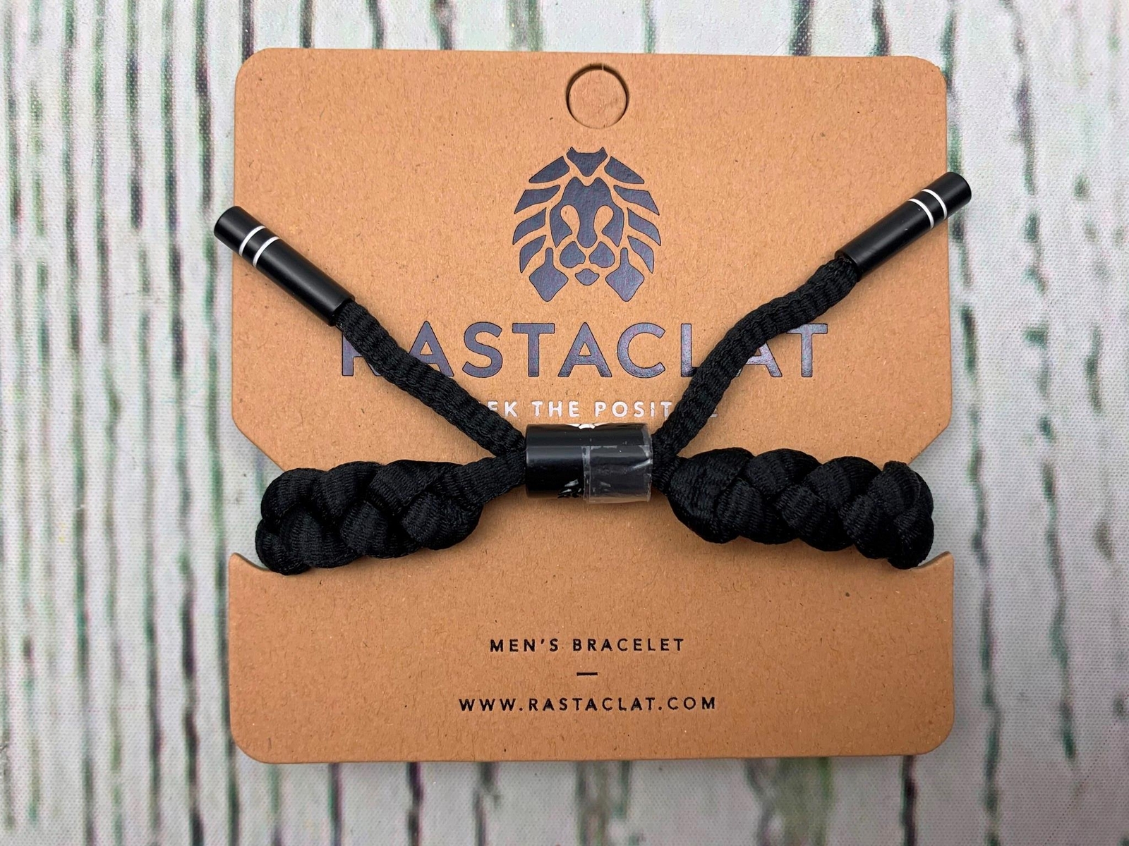 Hand Braided Mens Adjustable Bracelets for All Ages Med Large Black