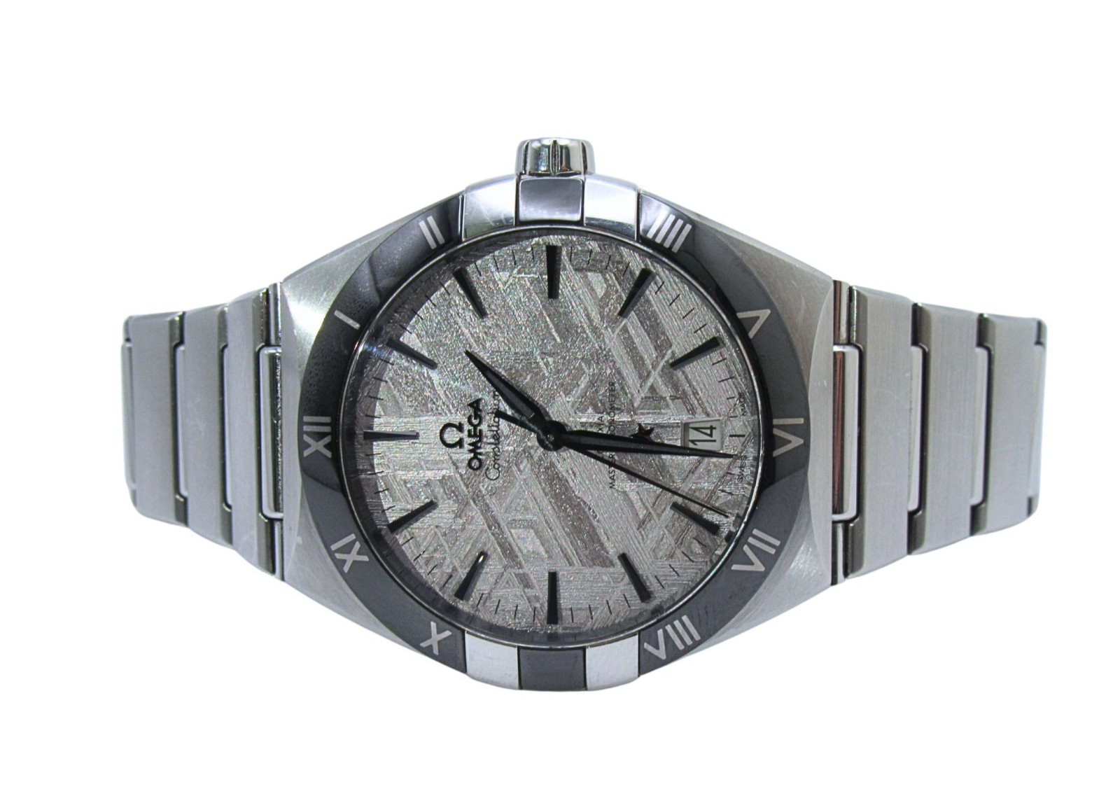 Omega Constellation 41mm Steel Meteorite Dial 131.30.41.21.99.001 Watch & Box
