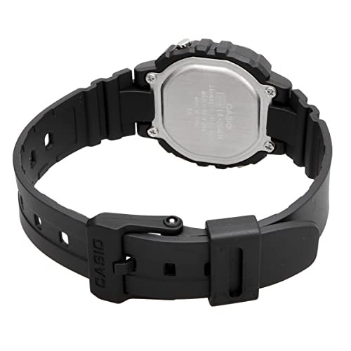 CASIO LA-20WH-1B Digital Watch Black Inverted LCD