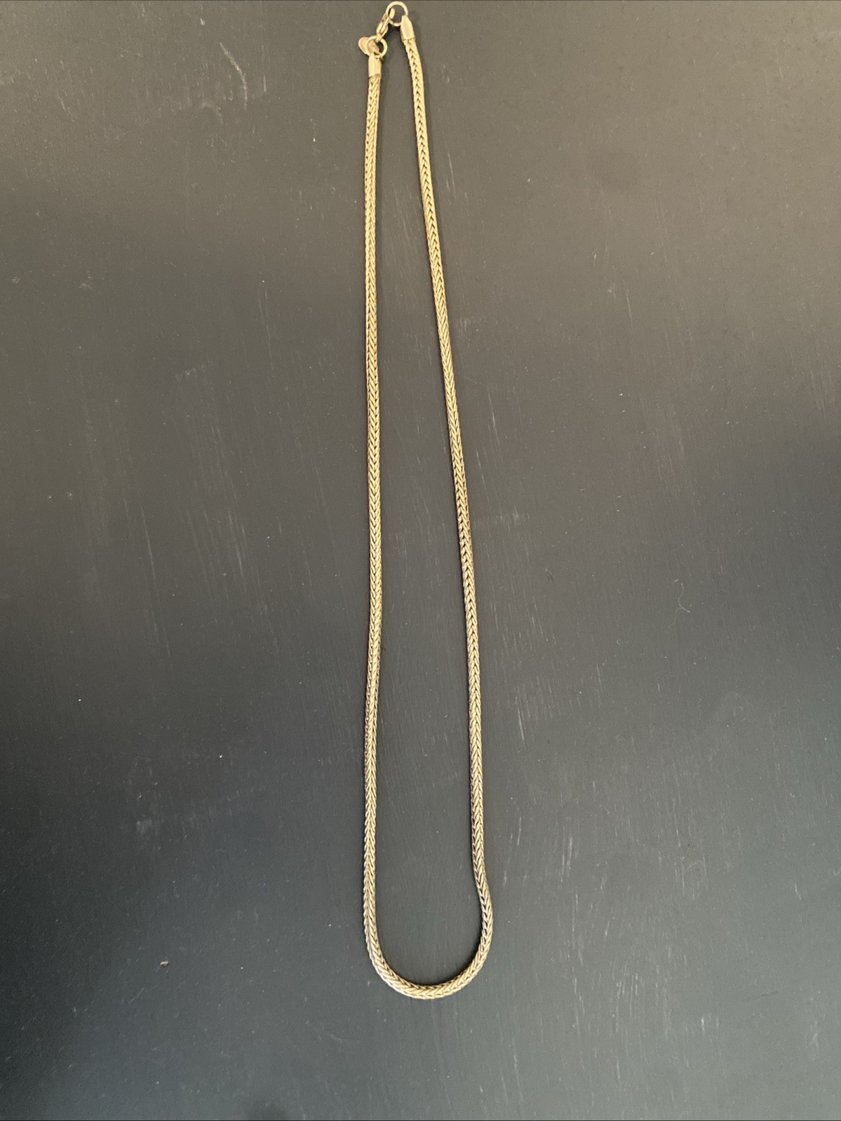 Premier Designs 15 Inch Silver Wheat Chain