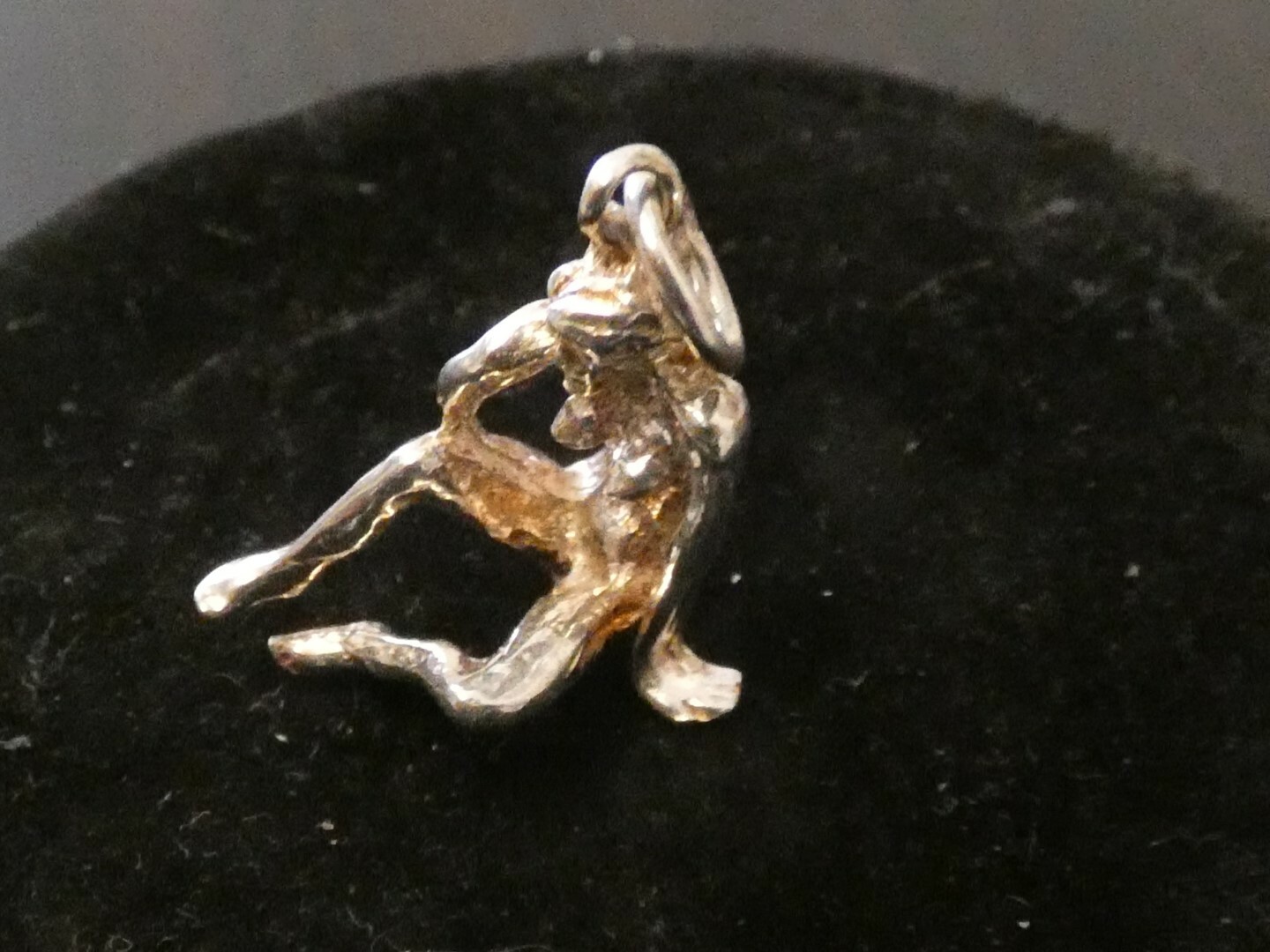 925 Sterling Silver Zodiac Sign Pendant Virgo Approx 1.5cm 3.1g T-1537