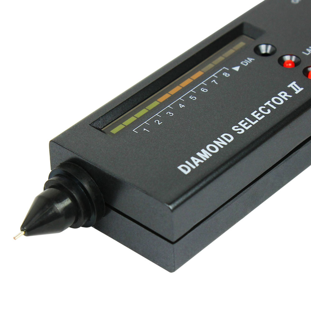 Jeweler Diamond Tool Kit : Portable Diamond Tester – 60X Illuminated Loupe