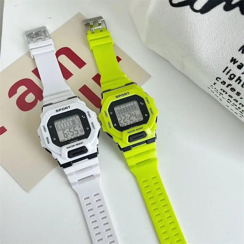 Electronic Watch Large Screen Sports Glow-in-the-dark Multi-functional