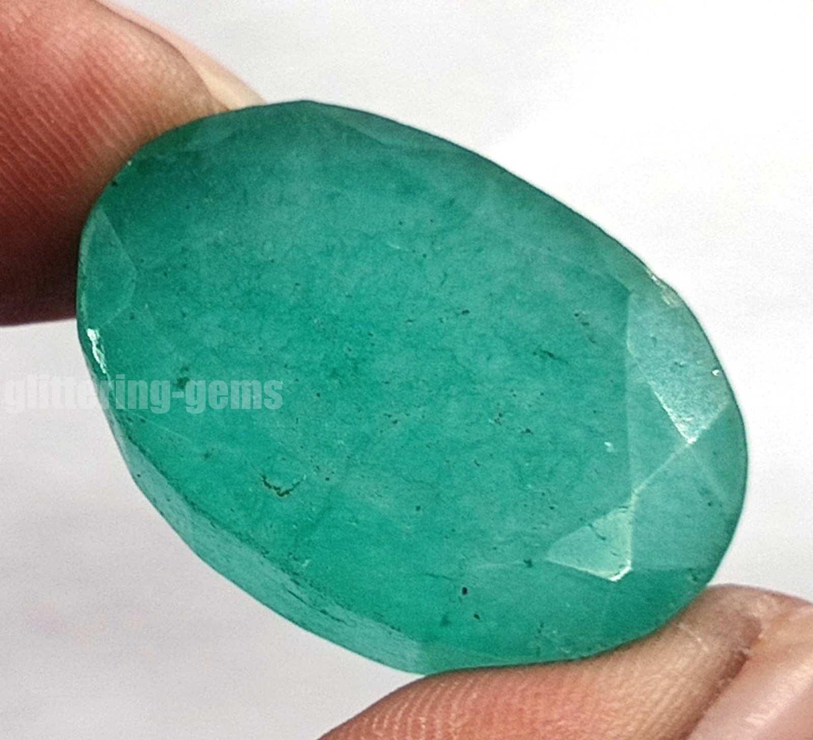 IGL Certified 51.70 Carat Natural Green Emerald Oval Shape Loose Gemstone 5DNE