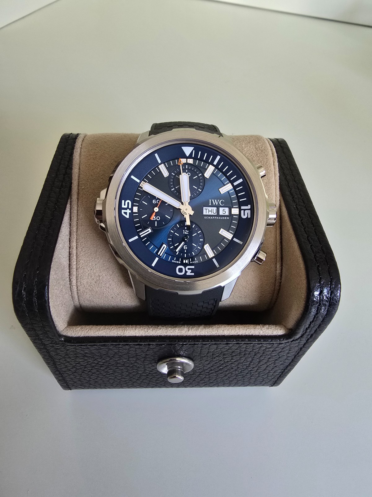 IWC Aquatimer Chronograph Special Edition Blue Men’s Watch – IW376805