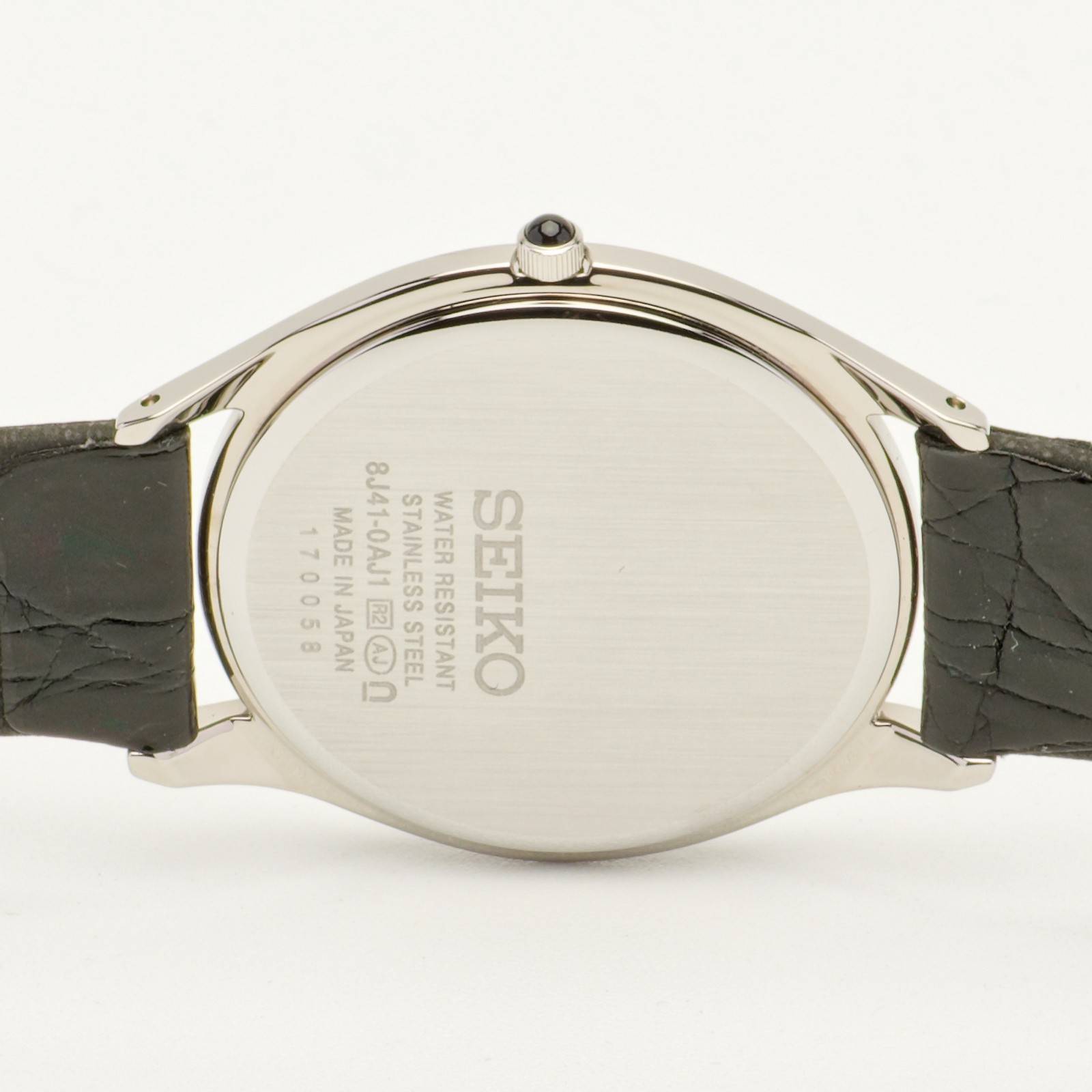 [NOS w/ BOX & PAPER] SEIKO Dolce 8J41-0AJ1 SACM171 32mm White Quartz Men’s Watch